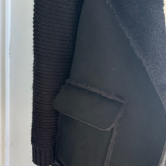 Love Token Black Long Coat - Picture 3 of 6